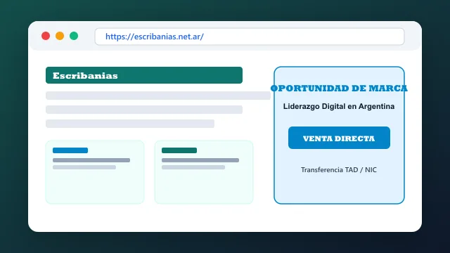Modelo de aplicación comercial y proyectos digitales para escribanias.net.ar