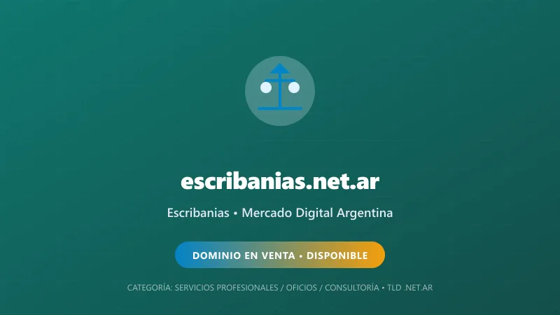 Identidad gráfica y activo digital para Escribanias en Argentina